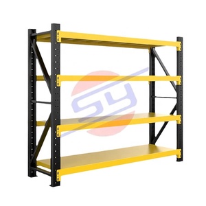 Rayonnages à palettes à double profondeur sélectifs, systèmes de rayonnages en acier mobiles avec protection contre la corrosion, certifiés CE - Product Image 3