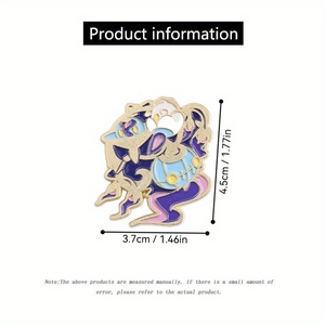 Broche inspirée de la fantaisie excentrique Convient à tous ceux qui veulent exprimer une <span class=keywords><strong>passion</strong></span> pour le fantastique - Product Image 5