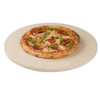 Pierre à pizza rectangulaire grande taille Yongli, pierre de cuisson ronde pour pizza, plaque de cuisson durable, outils de cuisine pour la cuisson au four et le barbecue