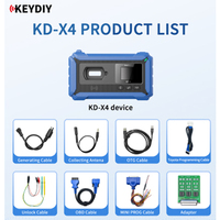 KEYDIY KD-X4 Key Programmer Support Remote Copyin Key Unlock IMMO Programming Frequency and Battery Voltage Detection