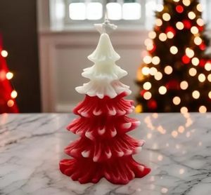 Décoration de Noël, cadeau de la veille de Noël, décoration de la Saint-Valentin, boîte-cadeau de bougies, bougie parfumée pour arbre de Noël - Product Image 3