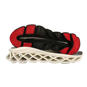 Grosir Sepatu Kets Olahraga Basket Berongga, Tebal Setengah Mode Sol Sepatu Tpu Lembar 3d Cetak - Product Image 5