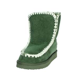 Bottines basses pour femmes Kejo KJ7101SD en daim vert, bottines d'hiver avec doublure en fourrure, chaussures confortables et chaudes pour le temps froid - Product Image 6