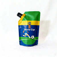 Emballage cosmétique pour crème pour les mains, pochette Doypack avec bec verseur, impression personnalisée, pochette à bec verseur pour shampoing et après-shampoing sur le thème de la Coupe du Monde