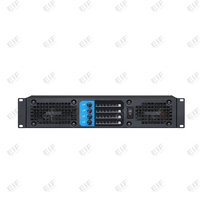 Amplificateur de classe D haute efficacité 4 canaux ET4500 4*350W@8 4*570W@4 2U Rack Pro Audio Commercial Métal Durable Portable Garantie 1 an