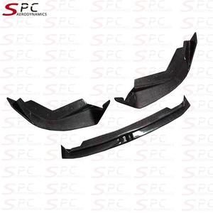 Lèvre avant en fibre de carbone style SPC G20 ADO pour BMW Série 3 2019-2022, spoiler avant en fibre de carbone pour pare-chocs avant BMW G20 - Product Image 3