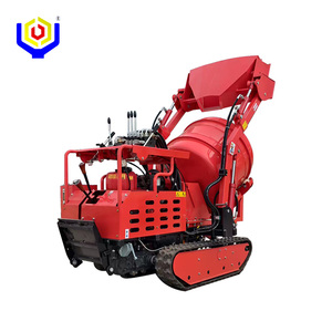 เครื่องผสมคอนกรีตแบบตีนตะขาบขนาดเล็กจากโรงงานโดยตรง บรรทุกเองได้ ประสิทธิภาพสูง พกพาสะดวก ใช้งานได้ทุกพื้นที่ - Product Image 1