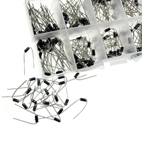 Kit de 200 diodes de redressement assorties (10 valeurs) : 1N5819, 1N5818, 1N5817, 1N4007, 1N4006, 1N4005, 1N4004, 1N4003, 1N4002, 1N4001