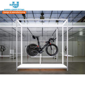 Expositor de Bicicletas de Montaña, Decoración para Salas de Exposición Deportiva, Ciclismo Urbano, Motocicletas, Diseño Interior de Tiendas de Bicicletas - Product Image 5