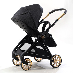Livraison rapide, vente en gros d'usine, poussette légère en alliage d'aluminium de 8,9 kg avec pliage automatique pour les voyages, de 0 à 3 ans - Product Image 1