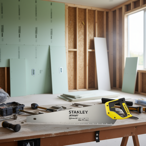 Sierra de mano Stanley Jetcut de 550 mm (22 pulgadas) para cortar placas de yeso - Product Image 3