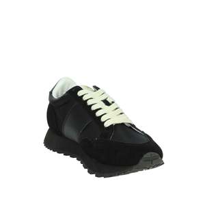 Zapatillas Deportivas Saint para Hombre, Modelo Runner Club, Negras y Blancas, de Lona, Modernas - Product Image 5