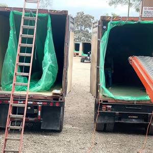 <span class=keywords><strong>Green</strong></span> 20FT 40FT PE Bulk Container Liner Bag para Coco Bean en Costa de Marfil - Product Image 5