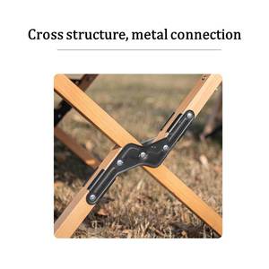 Table de camping pliante en aluminium pour repas en plein air moderne - Product Image 3