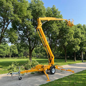 Plataforma de Trabalho Aéreo Móvel Articulada Rebocável MDT G-201 Mini Boom Lift 10~24m à Venda - Product Image 1