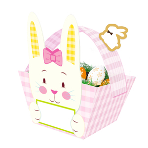 Caja de regalo de Pascua al por mayor <span class=keywords><strong>cesta</strong></span> de postre de fruta de <span class=keywords><strong>chocolate</strong></span> y caramelo para embalaje de regalo - Product Image 1