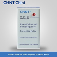 Relais Chint XJ3-G/XJ3-D AC380V Protection contre la perte de phase et la protection de séquence de phase Montage sur rail Vente en gros disponible