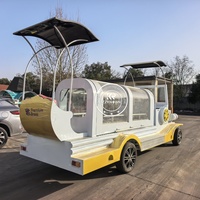 Carroza Fúnebre Eléctrica Profesional para Uso en Cementerios, Vehículo de Transporte de Ataúdes con Motor de 4000W