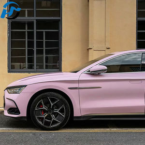 Vinilo Fundido TPU PET <span class=keywords><strong>HJN</strong></span> HGC-001 al por Mayor, Alto Brillo, Rosa Cristal, 1 Rollo Completo 1.52X18M/5X60FT, Garantía de 5 Años, para 40 Autos - Product Image 6