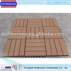 Moderne 3D de haute qualité WPC Decking nouveau matériau ACACIA <span class=keywords><strong>pour</strong></span> les techniques brossées extérieures - Product Image 3