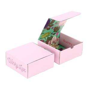 Nhà Máy biểu tượng tùy chỉnh giá rẻ sóng bao bì vận chuyển hộp quần áo sản phẩm quà tặng tùy chỉnh đóng gói hộp - Product Image 1