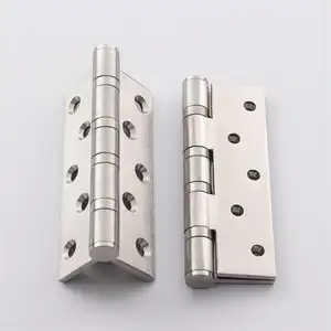 Heavy Doors Durable Bisagras En Acero Hinges 4MM Stainless Steel Ball Bearing Gate Hinge For Thick Doors