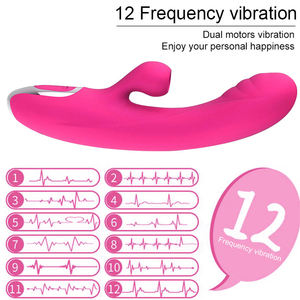 Neues Design Saugen Vibrator Kaninchen Doppel motor 12-Gang Vibration Klitoris Saugen G-Punkt Kaninchen Vibrator Sexspielzeug in Bangladesch - Product Image 4