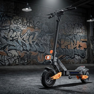 YIZHI Scooter Eléctrico Plegable Portátil para Adultos, Certificado CE, 3 Velocidades, Ligero, para Desplazamientos Urbanos, UE - Product Image 1