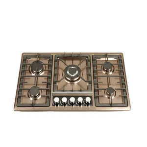 5 burner gas cookers low price stove gas burner cooker built-in cooker gas cooktops for home