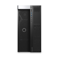 Station de travail tour Precision T7920 à double socket avec 24 emplacements DDR4 DIMM et NVIDIA Quadro P2000 pour l'entraînement IA