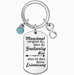 Llavero Grabado, Regalo para Mejor Amiga, Amuleto de Buena Suerte, Logotipo Personalizado, Venta al Por Mayor, Obsequio Promocional, para Ella - Product Image 2
