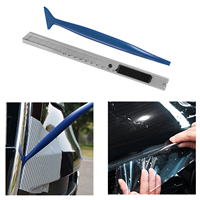 Kit d'enveloppe de vinyle de voiture professionnelle outils de teinte de fenêtre emballage de Film de fenêtre outils de coupe sûrs