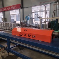 Huixinda Hoge Efficiëntie Enkelvoudige Schroef 38CrMoALA LDPE/PE Schuim Groente Netzak Fruitbescherming Extrudeermachine PLC Motor Profiel