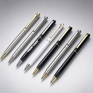 Promotional Metal <b>Pen</b> With Engraved Brand Name Staff Reward Recognition for Gift Ceremony and Corporate Award Use - Product Image 1