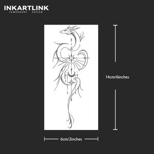 สติกเกอร์สัก<span class=keywords><strong>ลาย</strong></span>มังกรสวรรค์เหมือนจริงแบบขายส่ง ติดทนนาน 2 สัปดาห์ 15 วัน กันน้ำ สำหรับผู้หญิง - Product Image 4