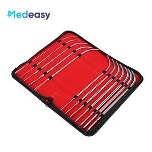 <span class=keywords><strong>Set</strong></span> di suoni uretrali 12 pz con dilatatore <span class=keywords><strong>Hegar</strong></span> in acciaio inossidabile per allenamento di chirurgia ginecologica - Product Image 2