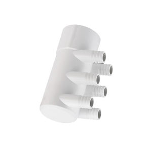 Collecteur d'eau en plastique à 6 ports de 2 pouces pour spa, piscine, salle de bain moderne, accessoires de plomberie pour bain à remous - Product Image 3