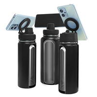 Bouteille d'eau magnétique hydro-magnétique unisexe à boire directement, compatible MagSafe, pour le camping