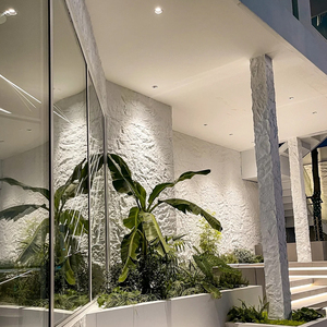 Nouveau Modèle 3D de Pierre Artificielle Flexible en Argile, Design Moderne, Étanche et Durable, Effet Pierre Romaine Travertin, pour Décoration Hôtelière et de Villa - Product Image 3
