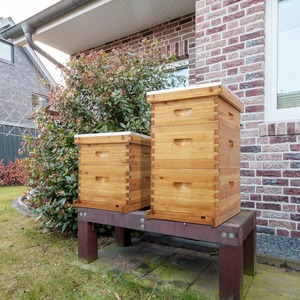 New Wax Dipped China Fir 10-<b>Frame</b> Wooden Bee Boxes Unassembled with 3 Months Warranty for Beekeeping Farms Langstroth Hive - Product Image 5
