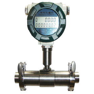 Medidor de Flujo de Turbina DN15 de Acero Inoxidable Roscado, Sensor de Flujo de Agua, Metanol y Otros Líquidos 0.04-800 - Product Image 1