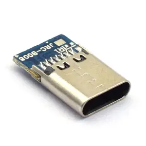 Tek elden satın alma tipi C 14 pin usb konektörü 2A 5V hızlı şarj usb tip c dişi konnektör soket destek özelleştirme