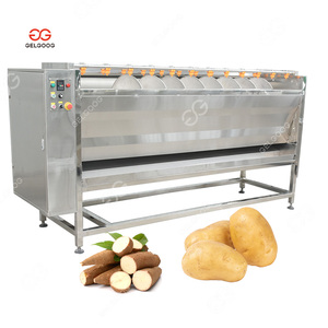 Khoai tây chiên Sản phẩm làm sạch và cắt <span class=keywords><strong>Peeler</strong></span> sắn Máy lột cho quy mô nhỏ - Product Image 3