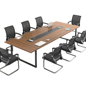 <span class=keywords><strong>Table</strong></span> de conférence moderne avec chaise de bureau, salle de réunion Konferenztisch Mesa De Reuniones Tavolo Da - Product Image 3