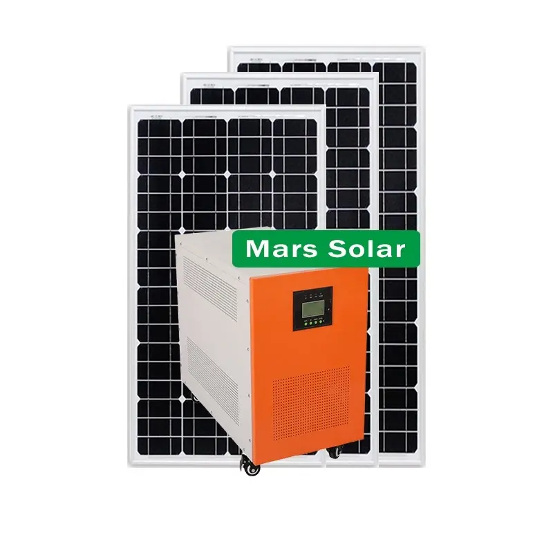 Mars Solar Inverter 10kw Solar Inverter System High Efficiency On Grid Hybrid Solar Energy System Portable