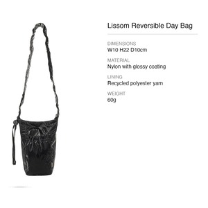 กระเป๋าเก็บของไนลอนน้ำหนักเบาแบบพลิกกลับได้ CIPU Lissom Day Bag 10x22 ซม. สำหรับทุกเพศ มีสินค้าในสต็อก ไต้หวัน - Product Image 5