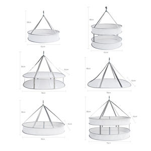 Coupe-vent vêtements ménagers séchage filet panier pour chandails laine carreaux suspendus chaussettes support multi-usages stockage artefact - Product Image 3