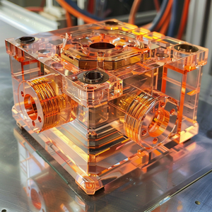 Custom High Precision Acrylic Pmma Pom Peek Abs Pc Plastic Cnc Milling Turning Machining <strong>Parts</strong> - Product Image 3