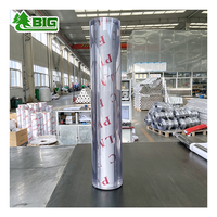 Rouleau de feuille de PVC transparente Boligao, plaque en plastique souple et transparente pour la couverture des tables, la protection des sols, la protection contre la poussière lors de la peinture