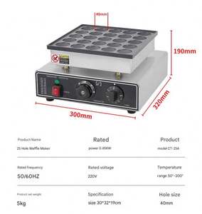 Equipo Eléctrico Comercial Coreano para Hacer Panqueques, Máquina Económica para Hacer Panqueques y Muffins de Huevo - Product Image 4
